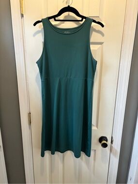 Eddie Bauer Teal Sleeveless Tank Dress